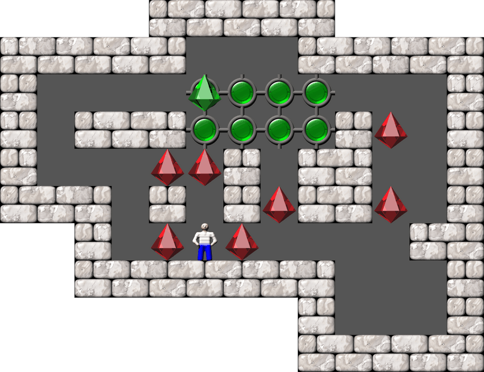 Sokoban Kevin 18 level 52